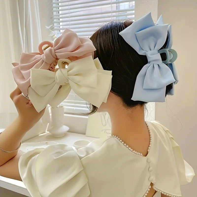 Bow Cute Hair Clips Clips Hair Accessories For Women Bow Hair Claws