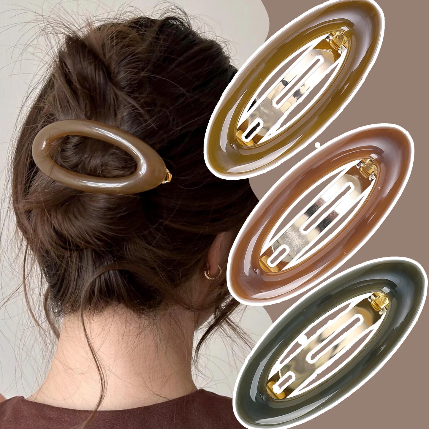 Ponytail clip helps keep hair neat for young ladies